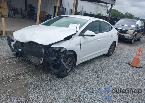 2018 Hyundai Elantra Sel from USA, damaged, VIN 5NPD84LFXJH215472
